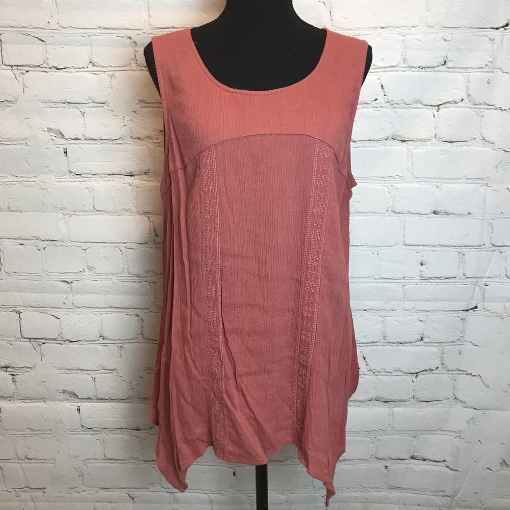 Gauzy Sleeveless Top